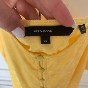 Vero Moda yellow camisole never worn
